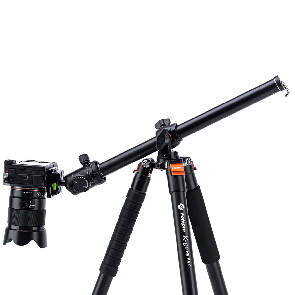 Fotopro 68 inch Portable Monopod for Travel and Work 16KG Load Capacity Quick Release Plate 360 Degree Rotation